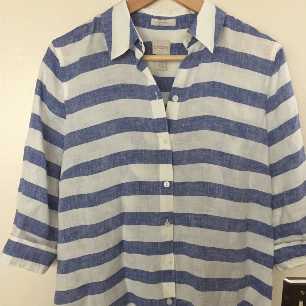 Moving sale! Striped Linen Shirt